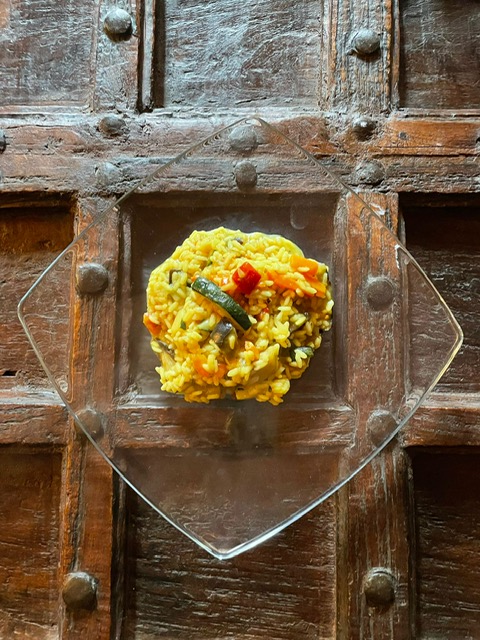 Risotto con le verdure